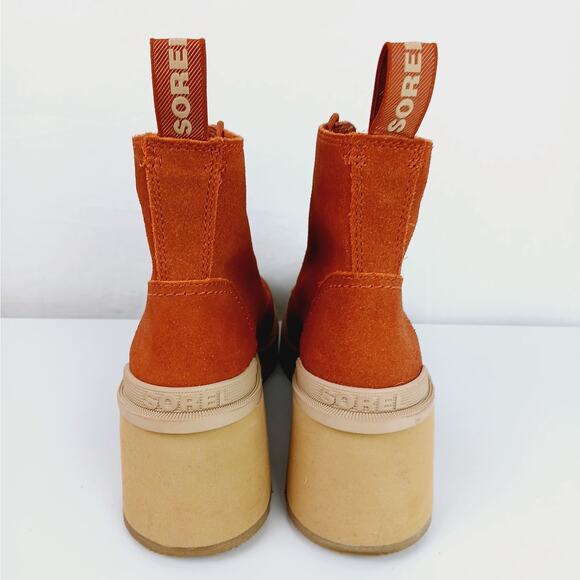 Sorel Women's SZ 8 Hi-Line Waterproof Lace-Up Boot In Warp Red NWOT - Picture 4 of 9